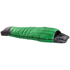 Comparateur de prix : Valandré Grasshopper 400 - Sac de couchage Green / Black Long - Ouvert...