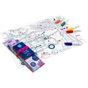 Set en silicone à colorier Dream Van SuperPetit