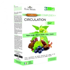 Comparateur de prix : Flora Natura Circulation Bio Complexe 4+ 20 Ampoules