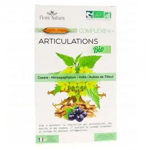 Comparateur de prix : Flora natura complexe 4+ articulations bio 20 ampoules