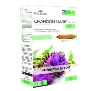 Flora Natura Chardon Marie bio 20 ampoules