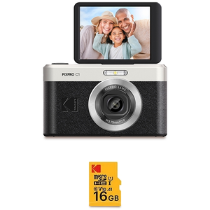 Kodak Pixpro C1 Appareil Photo Compact 13MP BSI CMOS, Zoom 4x, Écran L... pas cher