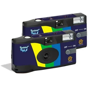 GT Photo - Pack 2 x Appareil Photo jetable Realishot Flash - 27 photos