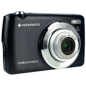 Comparateur de prix : Appareil photo Compact DC8200 Noir Pack Etui + Carte SD 16GB Agfaphoto