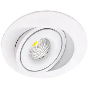 Spot encastré led Swing orientable 360° 7 w 550 lm ctc 2700/3000/4000K blanc Asled pas cher