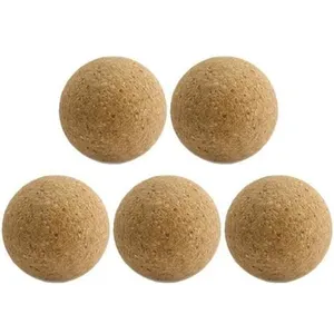 Comparateur de prix : Lot de 5 balles de baby-foot en liège brut