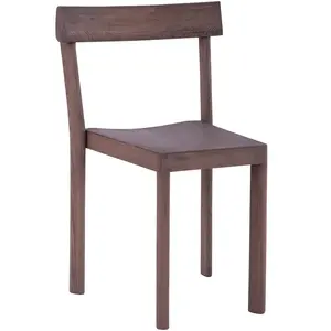Chaise en noyer Galta - Kann Design pas cher