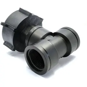 Comparateur de prix : Raccord S60x6 en polypropylène - double sortie femelle 1'' BSP pour IB...