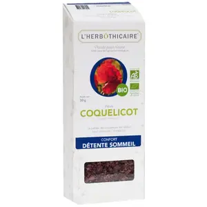 L Herbothicaire L'Herbôthicaire Tisane Coquelicot Bio 30gVendu paratida-santediscount