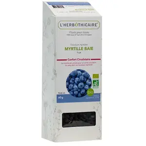 Comparateur de prix : L Herbothicaire L'Herbôthicaire Tisane Myrtille Baie 60g