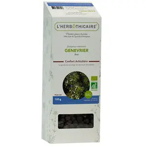 L'Herbôthicaire Tisane Genevrier 100gVendu paratida-santediscount