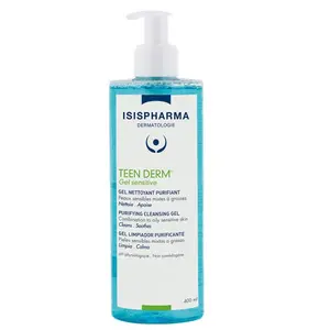 Comparateur de prix : Isispharma Teen Derm Gel Nettoyant Purifiant 400Ml