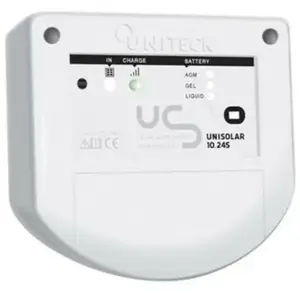 Comparateur de prix : BateauPlus.com Uniteck Panneau De Régulateur De Charge De Panneau Solaire Unisolar 10a