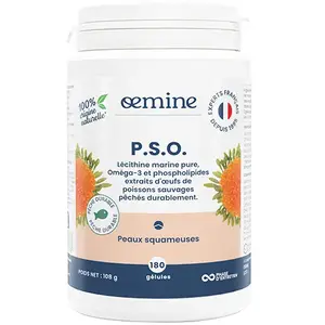 Comparateur de prix : Oemine P.S.O. Maintien d'une Peau Normale 180 gélules