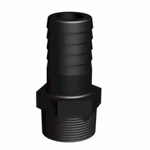 CPP Raccord male 1-1/4' - cannelé droit Ø32mmVendu parcdiscount