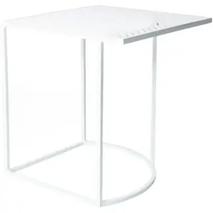 Petite friture - Table d'appoint Iso - B Blanc taille unique pas cher