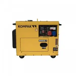 KOMPAK 8kva diesel Groupe électrogène insonorisé K8000SE-T 230 et 400V