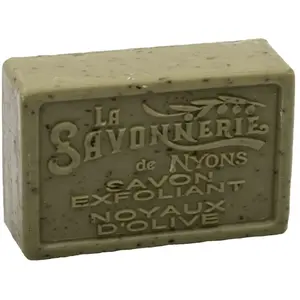 La Savonnerie de Nyons - Savon Exfoliant 100g aux Noyaux d'Olive unise... pas cher