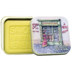 La Savonnerie de Nyons - Savon 100g Verveine et Boîte Métal Herboriste... pas cher