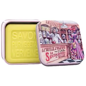 La Savonnerie de Nyons - Savon 100g Verveine et Boîte Métal Pharmacie ... pas cher