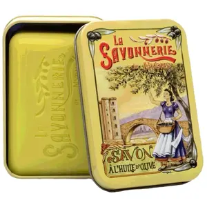 La Savonnerie de Nyons - Savon 200g Verveine et Boîte Métal Pont unise... pas cher