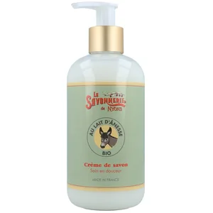 La Savonnerie de Nyons - Crème de Savon au Lait d'Ânesse BIO 300ml unisex pas cher
