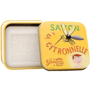 La Savonnerie de Nyons - Savon à la Citronelle 100g et Boîte Métal uni... pas cher