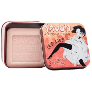 La Savonnerie de Nyons - Savon 100g Rose de Mai et Boîte Métal La Foli... pas cher