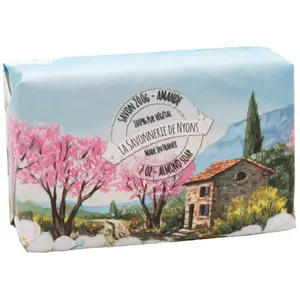 La Savonnerie de Nyons - Savon Emballage Papier 200g Fleur d'Amandier ... pas cher
