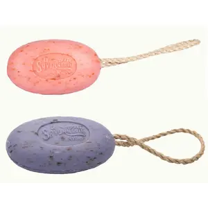 La Savonnerie de Nyons - Savon 220g aux Pétales de Rose à la Corde uni... pas cher