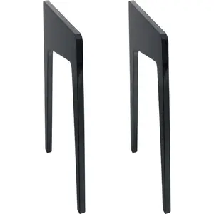 Pieds d'enceintes La Boite Concept Pieds Noir mat pour LD120 / LD130 pas cher