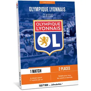 Ticknbox Coffret cadeau Tick’nBox Olympique Lyonnais Classic pas cher