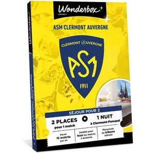 Coffret cadeau Tick'nBox ASM Clermont SéjourVendu parfnac