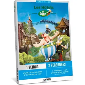 Coffret cadeau - Asterix Sejour- Tickn'BoxVendu parcdiscount