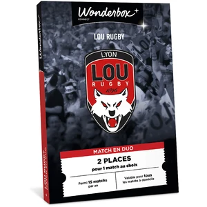 Coffret cadeau Ticknbox Lou Rugby pas cher