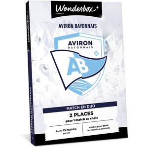 Coffret cadeau Tick'nBox Aviron Bayonnais Classic
