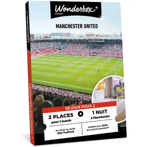Wonderbox Manchester United - Séjour pour 2 pas cher