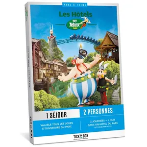 Coffret cadeau Tick’nBox Parc Asterix SéjourVendu pardarty