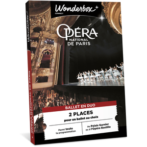 Comparateur de prix : Coffret cadeau Ticknbox Ballet à l'Opéra de Paris