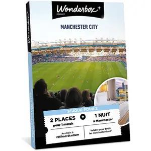 Wonderbox Manchester City - Séjour pour 2Vendu paramazon