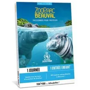 Coffret cadeau - ticketbox - zooparc de beauval - 1 entrée enfantVendu parfnac