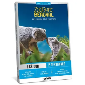 Coffret cadeau Tick’nBox ZooParc de BeauvalVendu parfnac