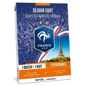 Comparateur de prix : Coffret Cadeau Ticknbox Equipe de France Séjour