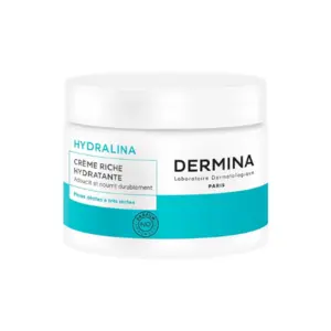 Dermina Hydralina Crème Riche Hydratante 50ml pas cher