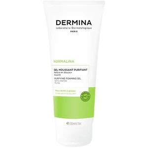 Dermina Normalina gel moussant purifiant 200ml pas cher