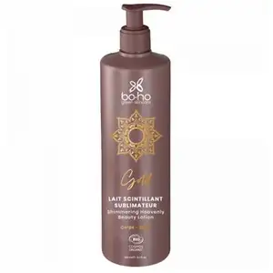 Boho Green Make-Up Lait Scintillant Sublimateur N°01 Gold Bio 200ml pas cher