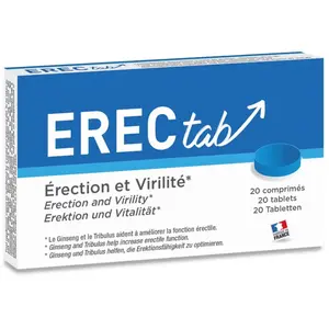 Comparateur de prix : Labophyto Stimulant sexuel rapide Erectab - Lot de 5 x 20 comprimés