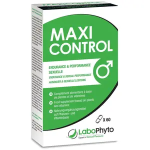 Comparateur de prix : Labophyto Maxi control - cure retard de l'éjaculation - 60 gélules