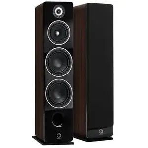 Enceintes colonne Elipson Prestige Facet 24F Noyer pas cher
