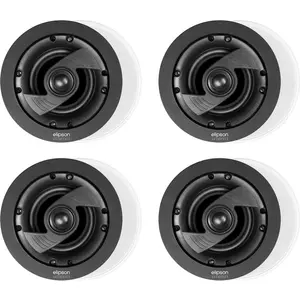 Elipson IC6 LOT 4 PIECES - Enceintes encastrable plafond pas cher